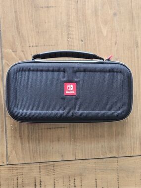 Nintendo Gray and Red Hard Shell Carrying Case